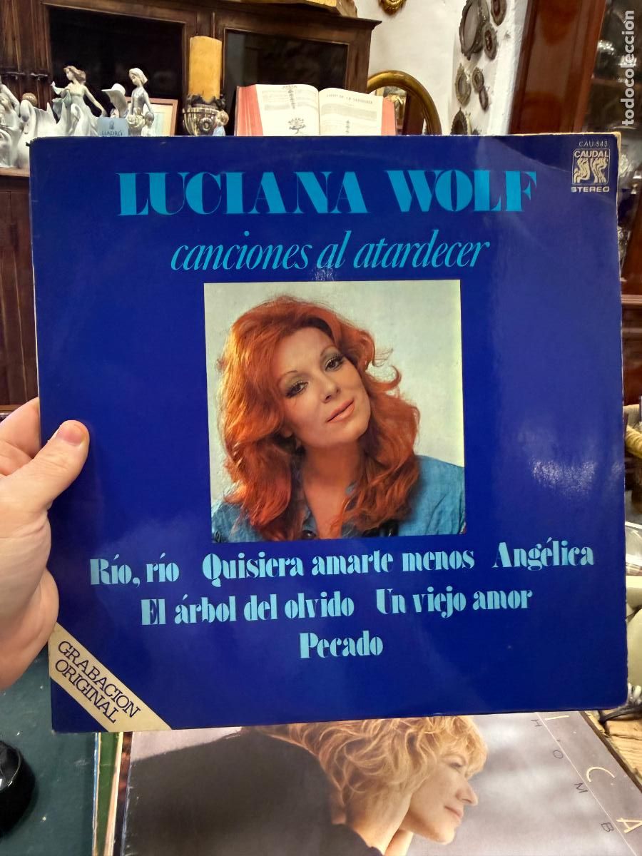 Discos de vinilo: LP LUCIANA WOLF - CANCIONES AL ATARDECER