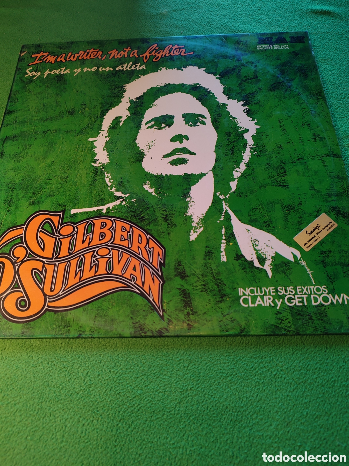Discos de vinilo: Gilbert O'Sullivan - Soy poeta y no un atleta