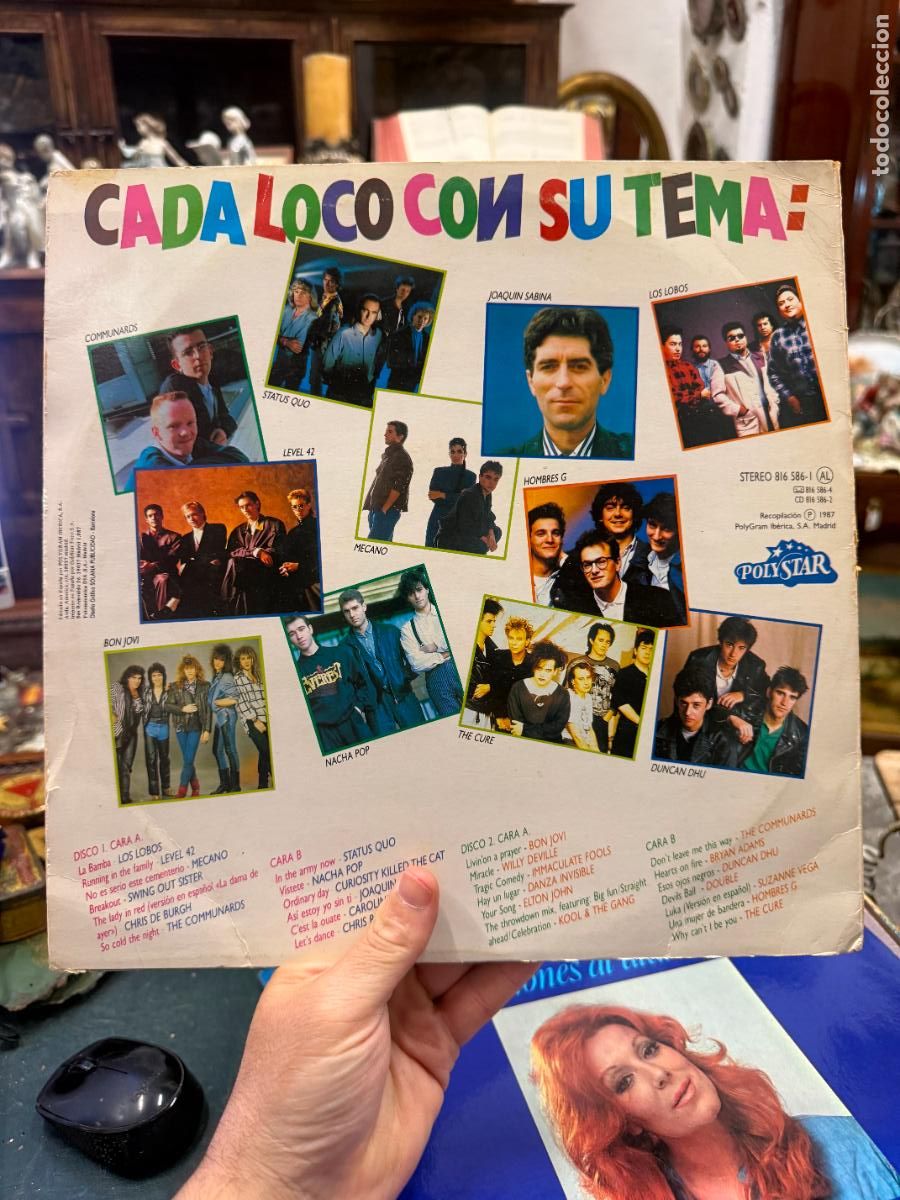 Discos de vinilo: LP &iexcl;QUE LOCURA! ---- - Foto 2