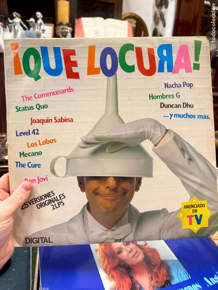 Discos de vinilo: LP &iexcl;QUE LOCURA! ----