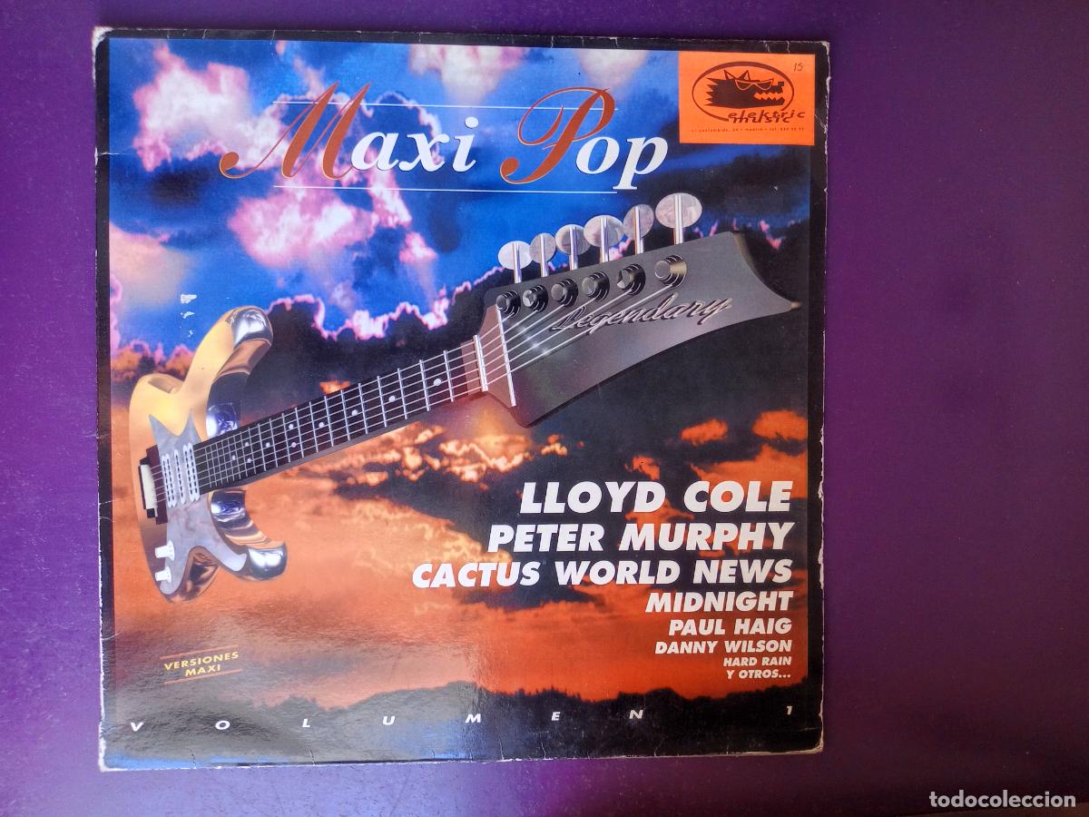 Discos de vinilo: MAXI POP - DOBLE LP CONTRASE&Ntilde;A 1994 - VERSIONES MAXI - PETER MURPHY, LOTUS EATERS, ESSENCE, ETC