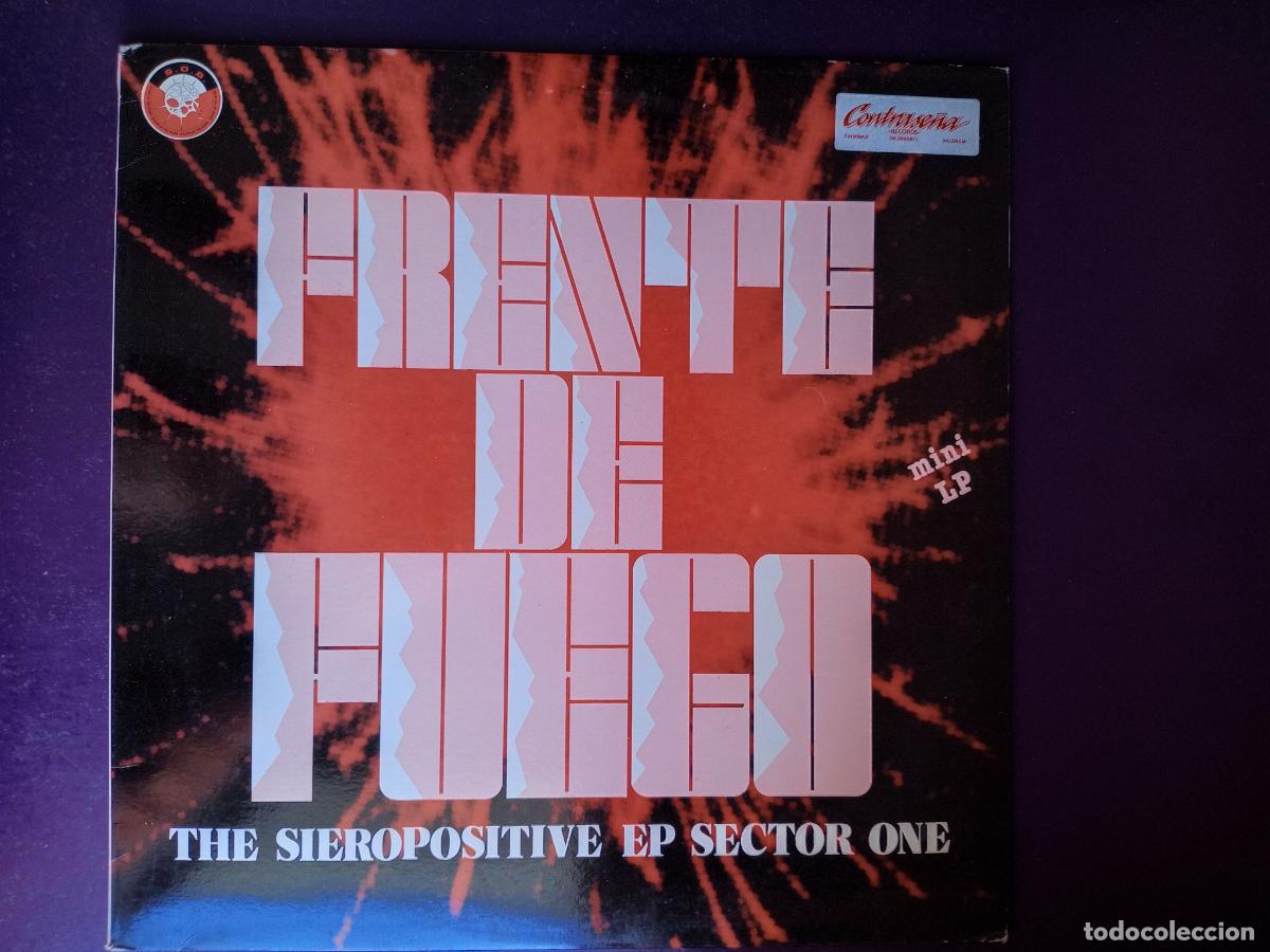 Discos de vinilo: Frente De Fuego &lrm;&ndash; The Sieropositive EP Sector One - MINI LP SOB 1992 - ELECTRONICA TECHNO HOUSE ITA