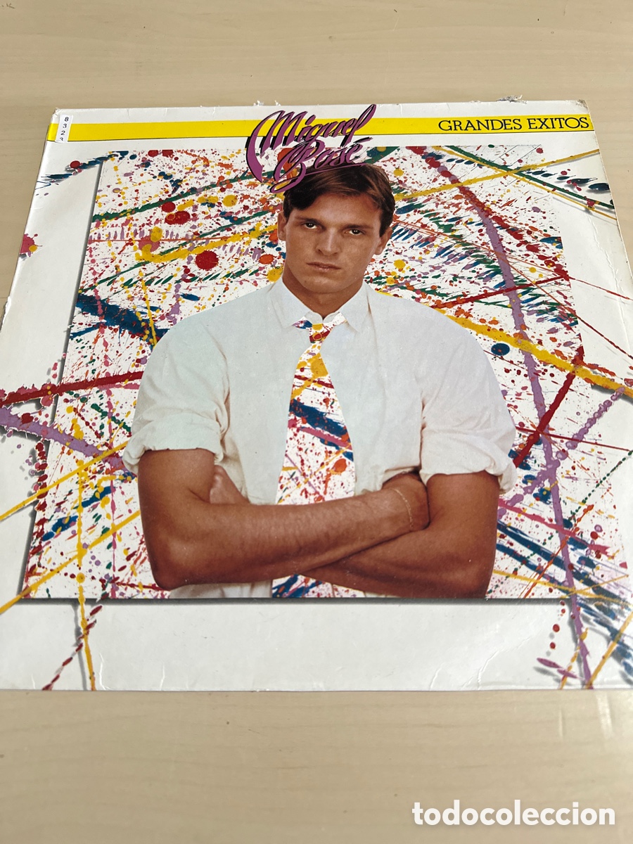 Discos de vinilo: VIN8323 Miguel Bos&eacute; grandes &eacute;xitos vinilo segunda mano