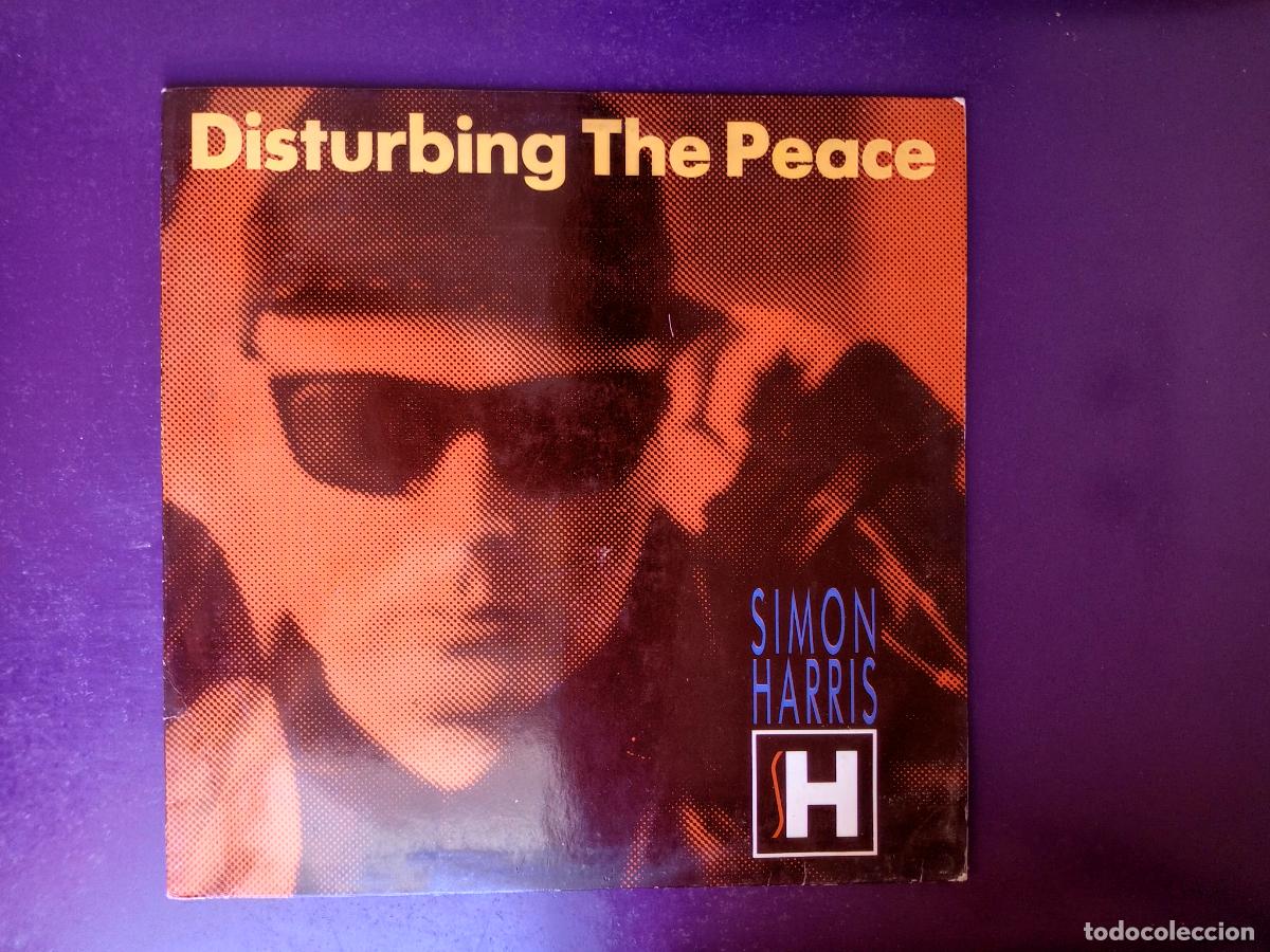 Discos de vinilo: Simon Harris &lrm;&ndash; Disturbing The Peace - LP BCM 1990 - ELECTRONICA, HIP HOP ALEMANIA 90'S HOUSE