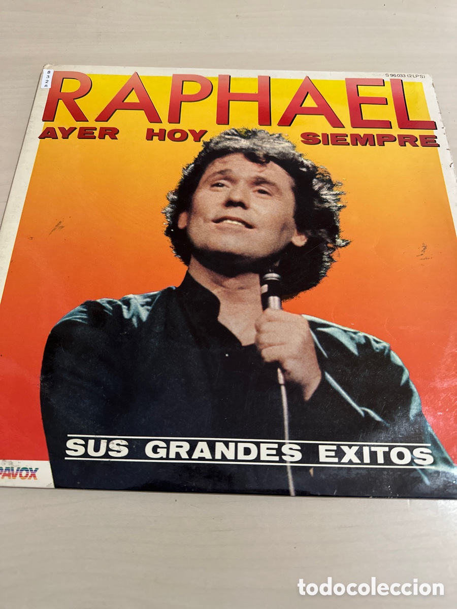 Discos de vinilo: VIN8326 raphael ayer hoy siempre vinilo segunda mano