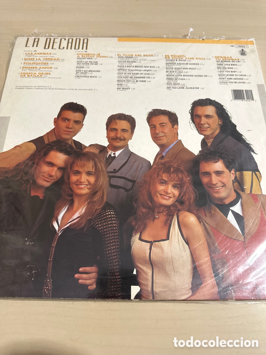 Discos de vinilo: VIN8330 la decada vinilo segunda mano - Foto 2