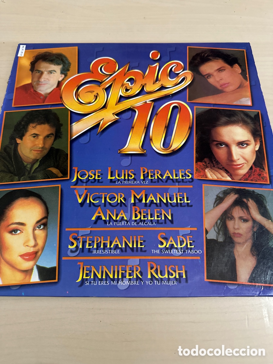 Discos de vinilo: VIN8332 epic 10 vinilo segunda mano