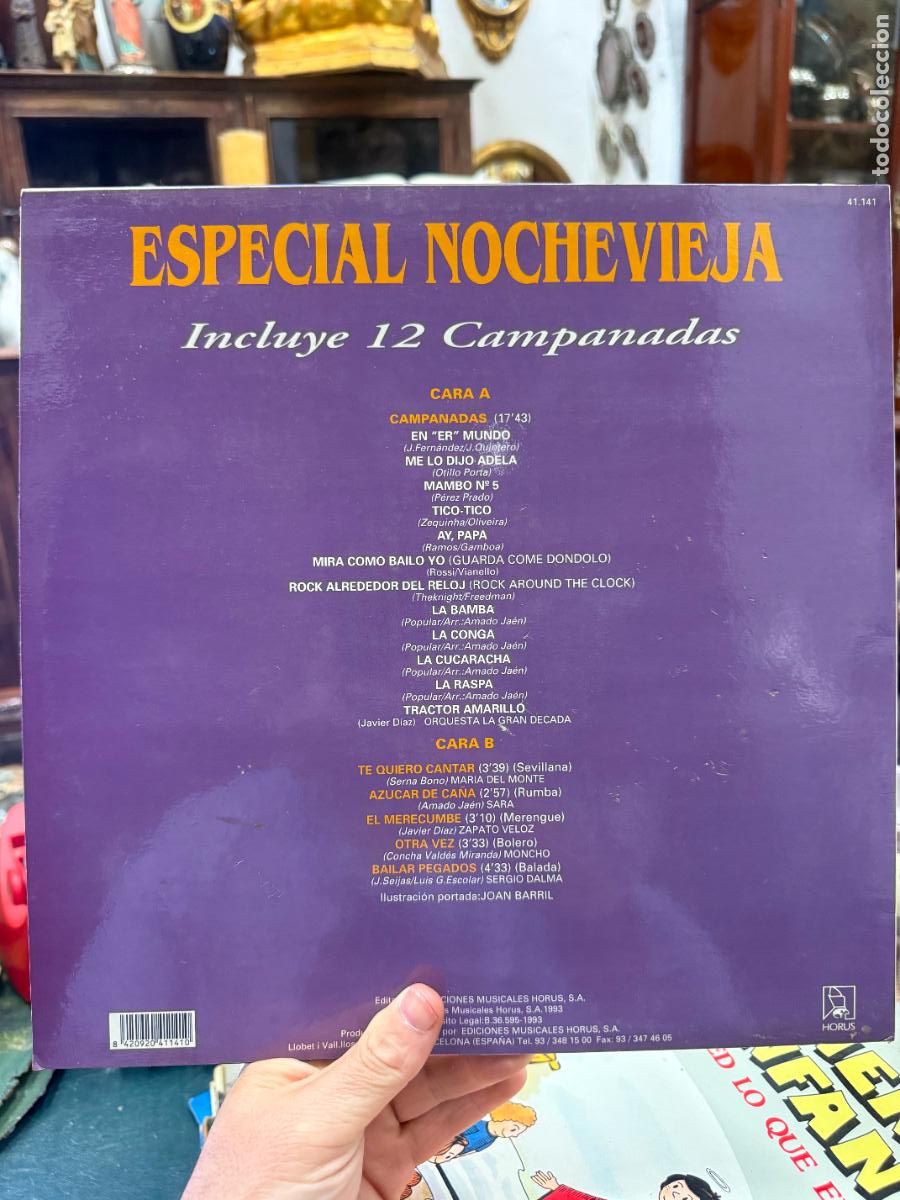 Discos de vinilo: LP ESPECIAL NOCHEVIEJA - Foto 2