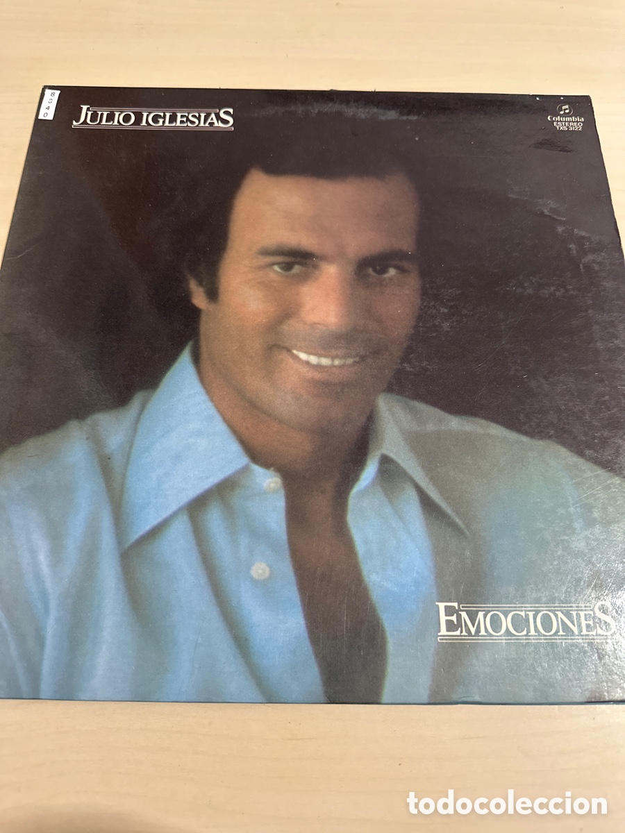 Discos de vinilo: VIN8340 julio iglesias emociones vinilo segunda mano
