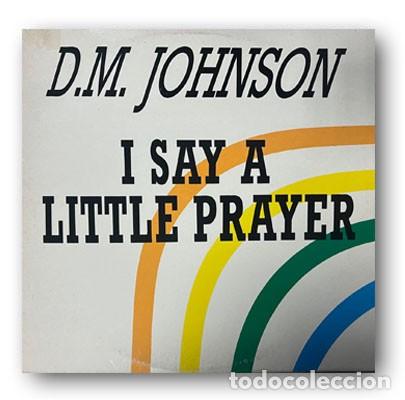 Disques de vinyle: David Michael Johnson &lrm;&ndash; I Say A Little Prayer MAXI SINGLE 12&rdquo;