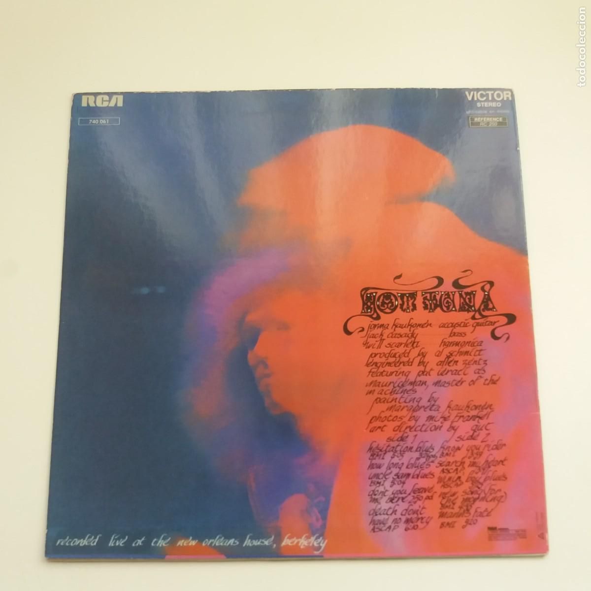 Discos de vinilo: Hot Tuna &ndash; Hot Tuna (Live At The New Orleans House). LP blues USA 70s