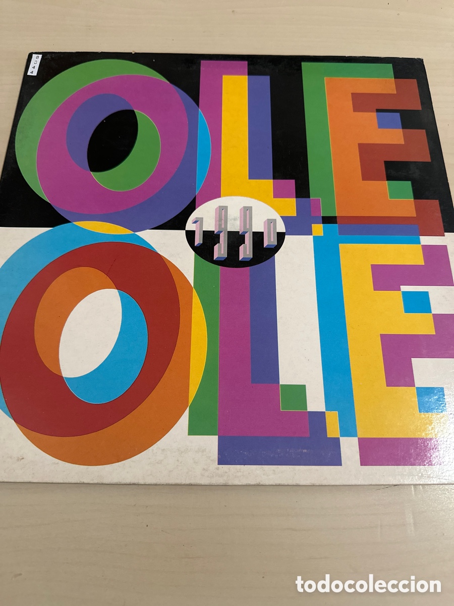 Discos de vinilo: VIN8344 ole ole 1990 vinilo segunda mano