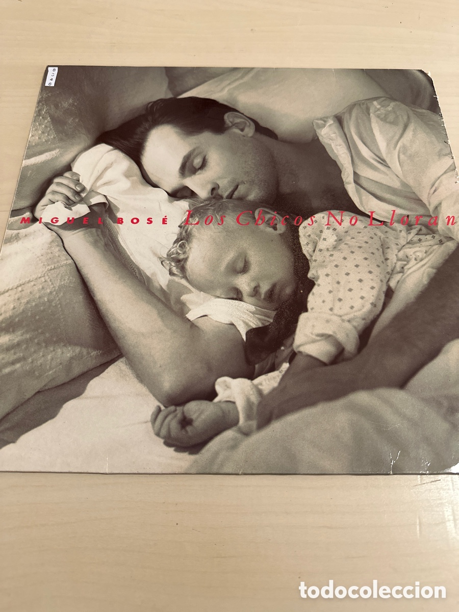 Discos de vinilo: VIN8346 Miguel Bos&eacute; los chicos no lloran vinilo segunda mano
