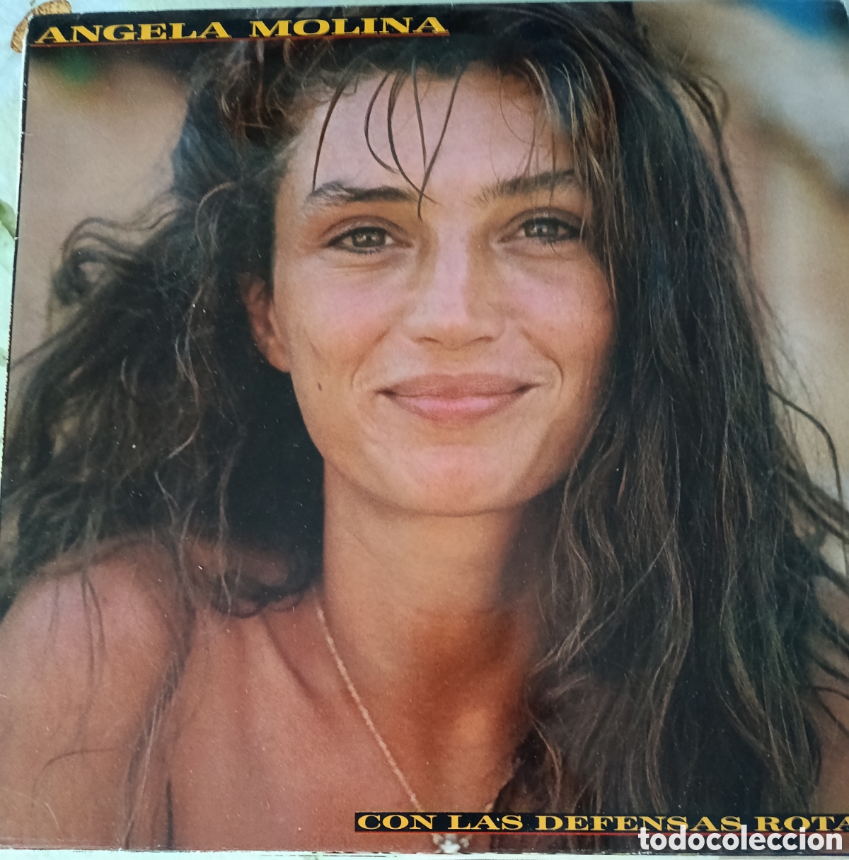 Discos de vinilo: &Aacute;ngela Molina Lp sello CBS editado en Espa&ntilde;a a&ntilde;o 1986.