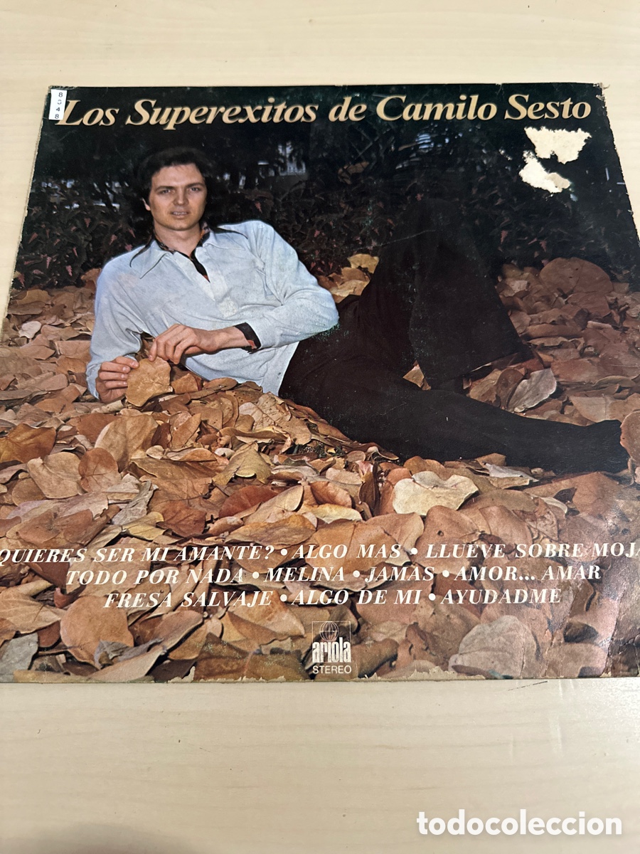 Discos de vinilo: VIN8348 los super &eacute;xitos de Camilo sesto vinilo segunda mano