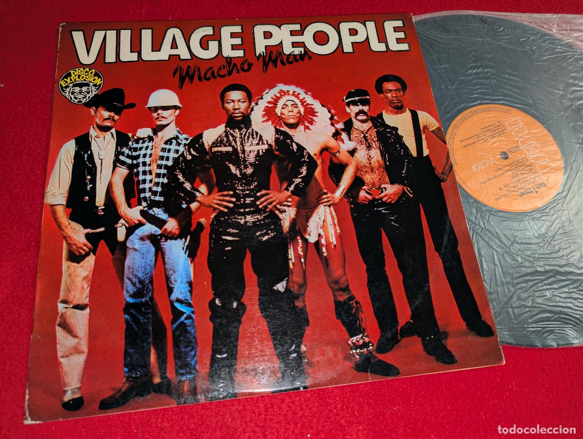 Discos de vinilo: VILLAGE PEOPLE Macho Man LP 1978 RCA ESPA&Ntilde;A SPAIN