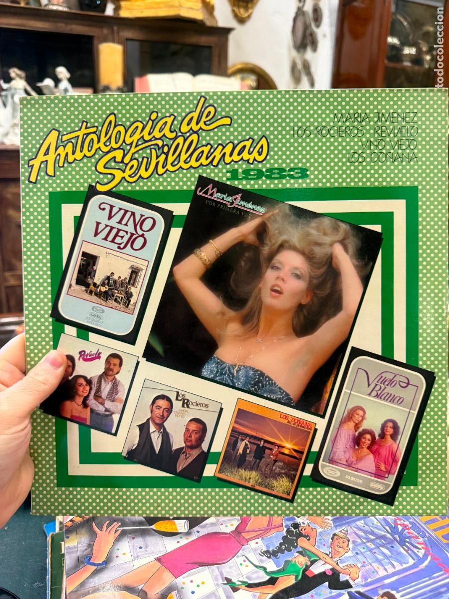 Discos de vinilo: LP ANTOLOGIA DE SEVILLANAS 1983