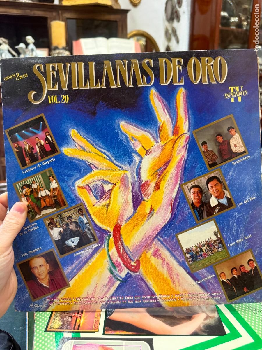 Discos de vinilo: LP SEVILLANAS DE ORO VOL. 20 - Foto 1