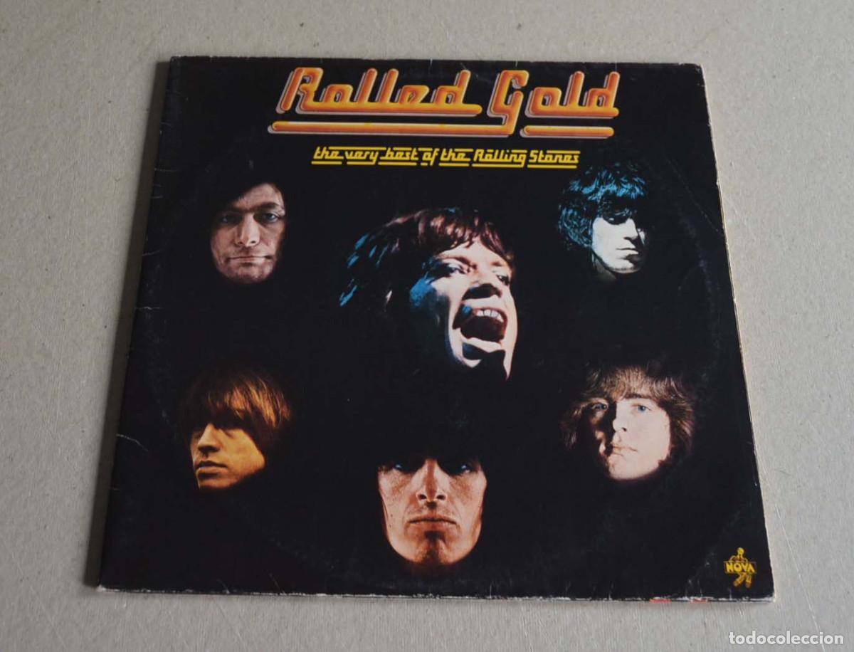 Discos de vinilo: THE ROLLING STONES - ROLLED GOLD / THE VERY BEST (DISCO DOBLE)