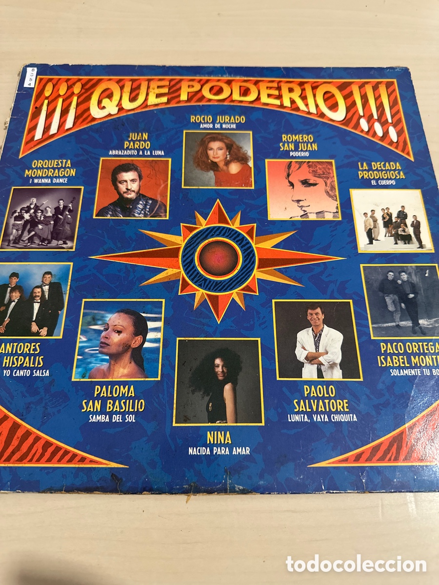 Discos de vinilo: VIN8354 que poder&iacute;o vinilo segunda mano