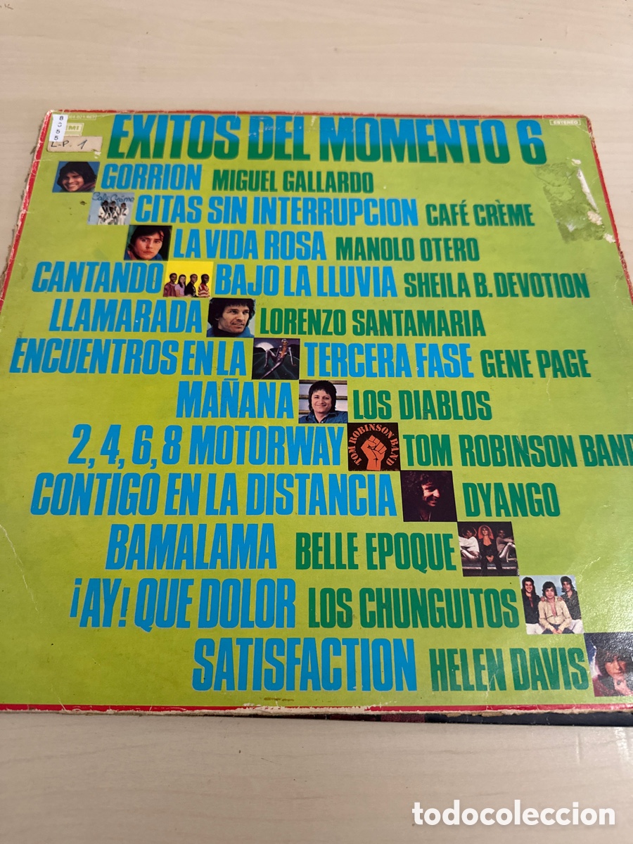 Discos de vinilo: VIN8355 exitos del momento 6 vinilo segunda mano