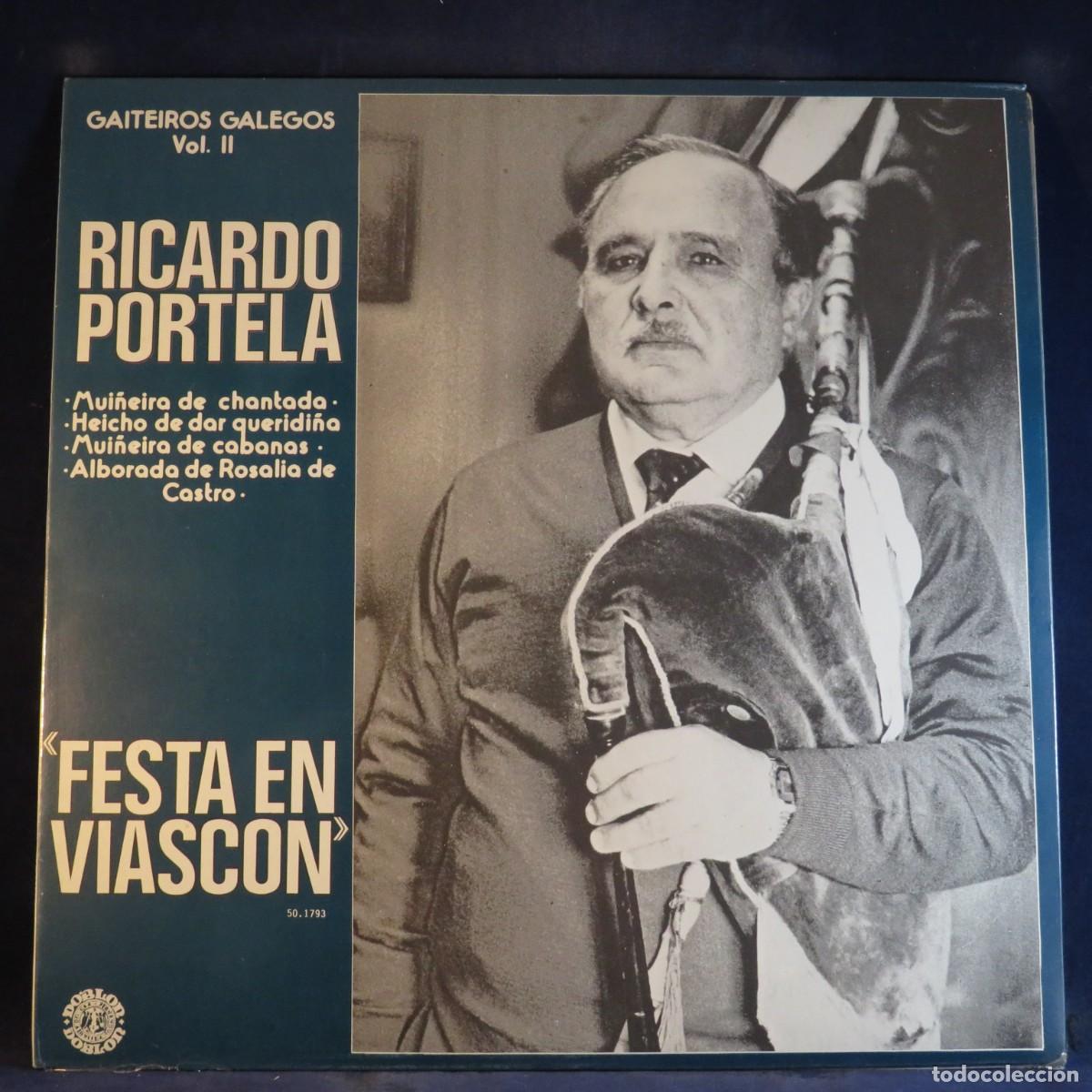 Discos de vinilo: RICARDO PORTELA &ndash; FESTA EN VIASC&Oacute;N - LP