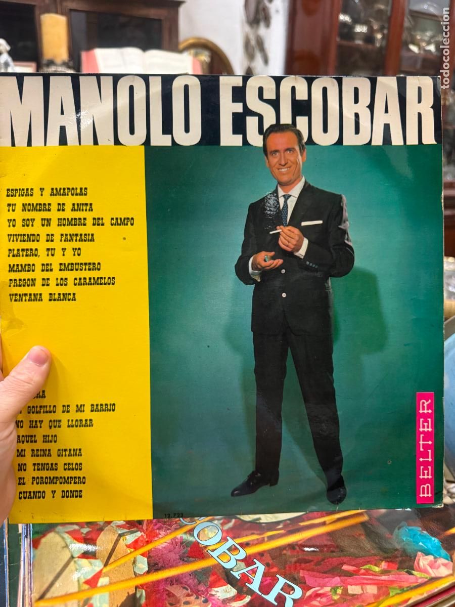 Discos de vinilo: LP MANOLO ESCOBAR -- - Foto 1