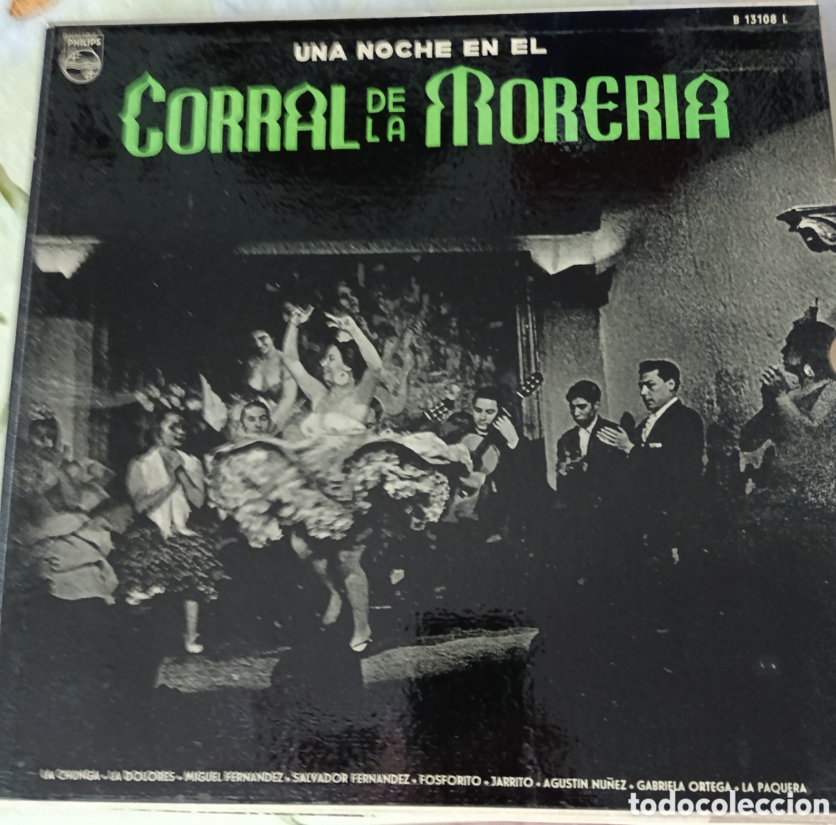 Discos de vinilo: La Paquera de Jerez, Fosforito, Jarrito...Lp sello Philips editado en Espa&ntilde;a a&ntilde;o 1960.