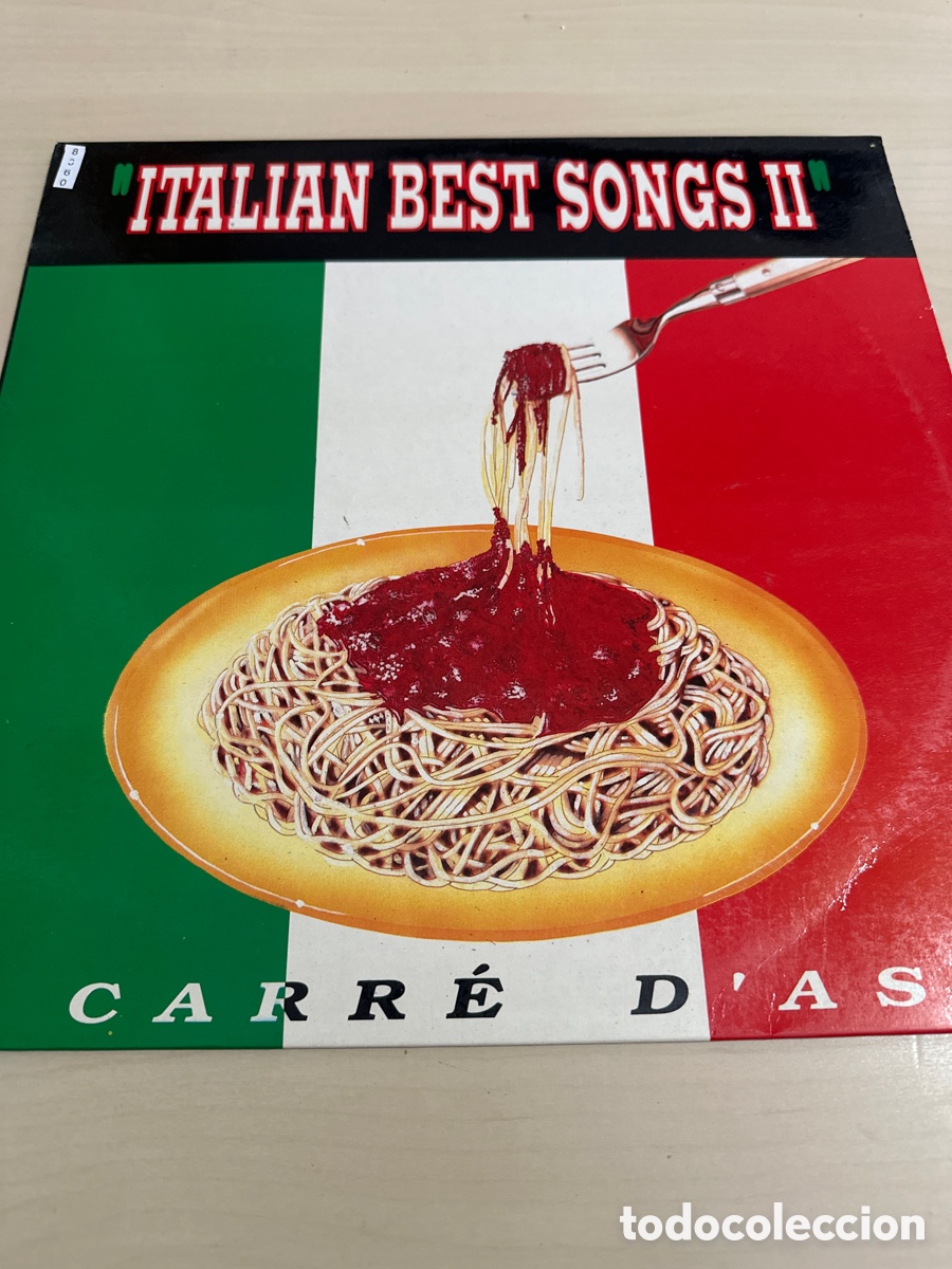 Discos de vinilo: VIN8360 italian best songs 2 vinilo segunda mano