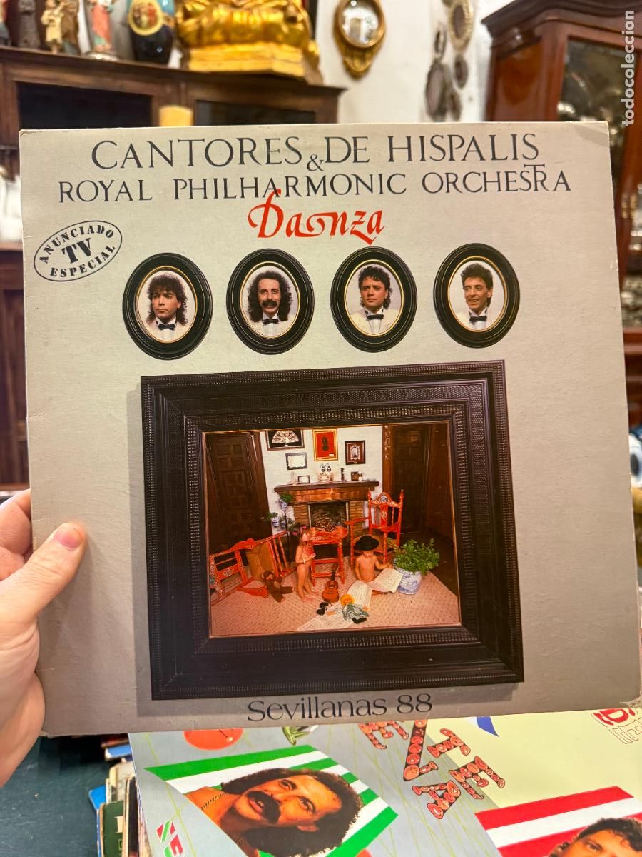 Discos de vinilo: LP CANTORES DE HISPALIS & ROYAL PHILHARMONIC ORCHESTRA