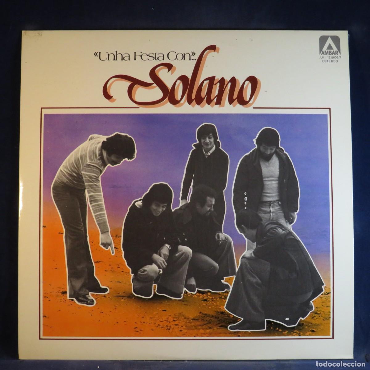 Discos de vinilo: SOLANO &ndash; UNHA FESTA CON SOLANO - LP