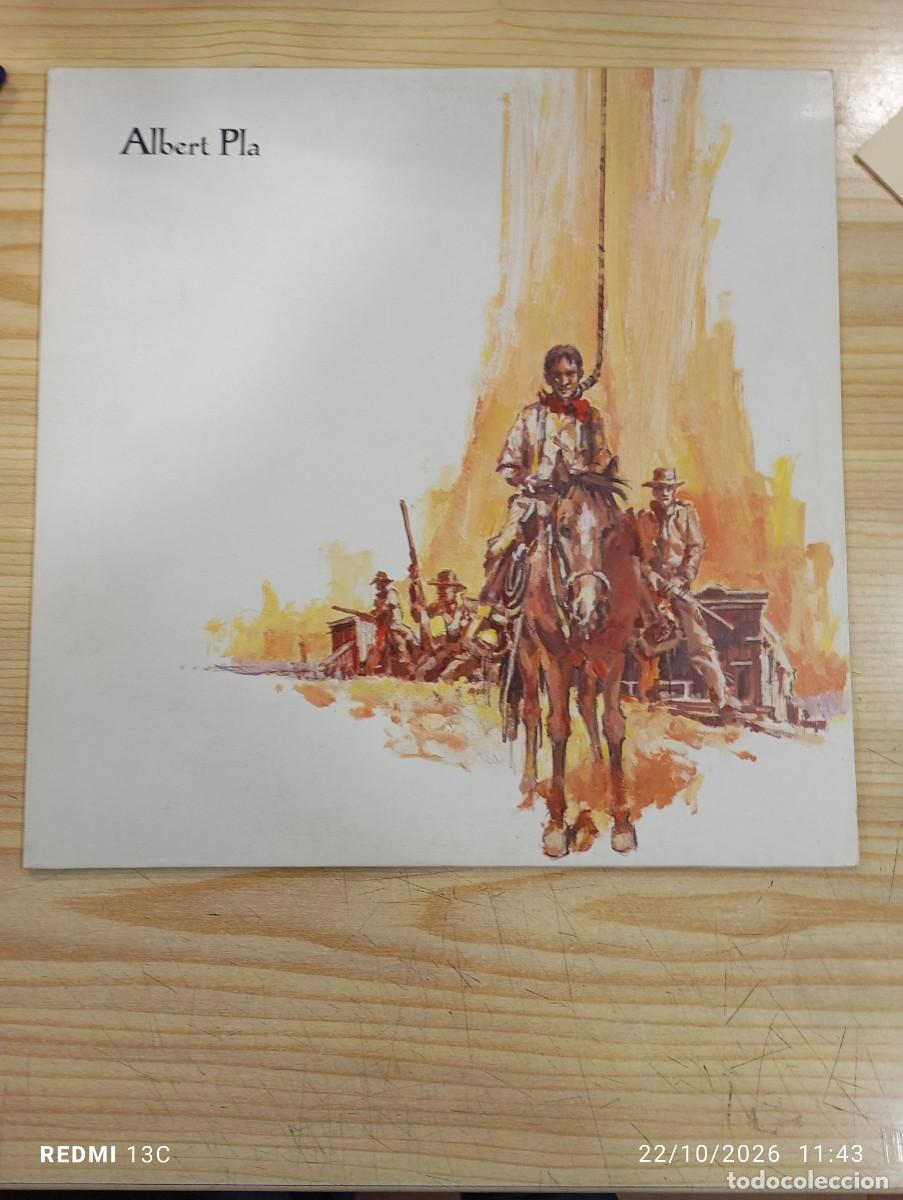 Discos de vinilo: Lp - Albert Pla &lrm;&ndash; Aqui S'Acaba El Que Es Donava - Contiene librillo original - Muy buena copia
