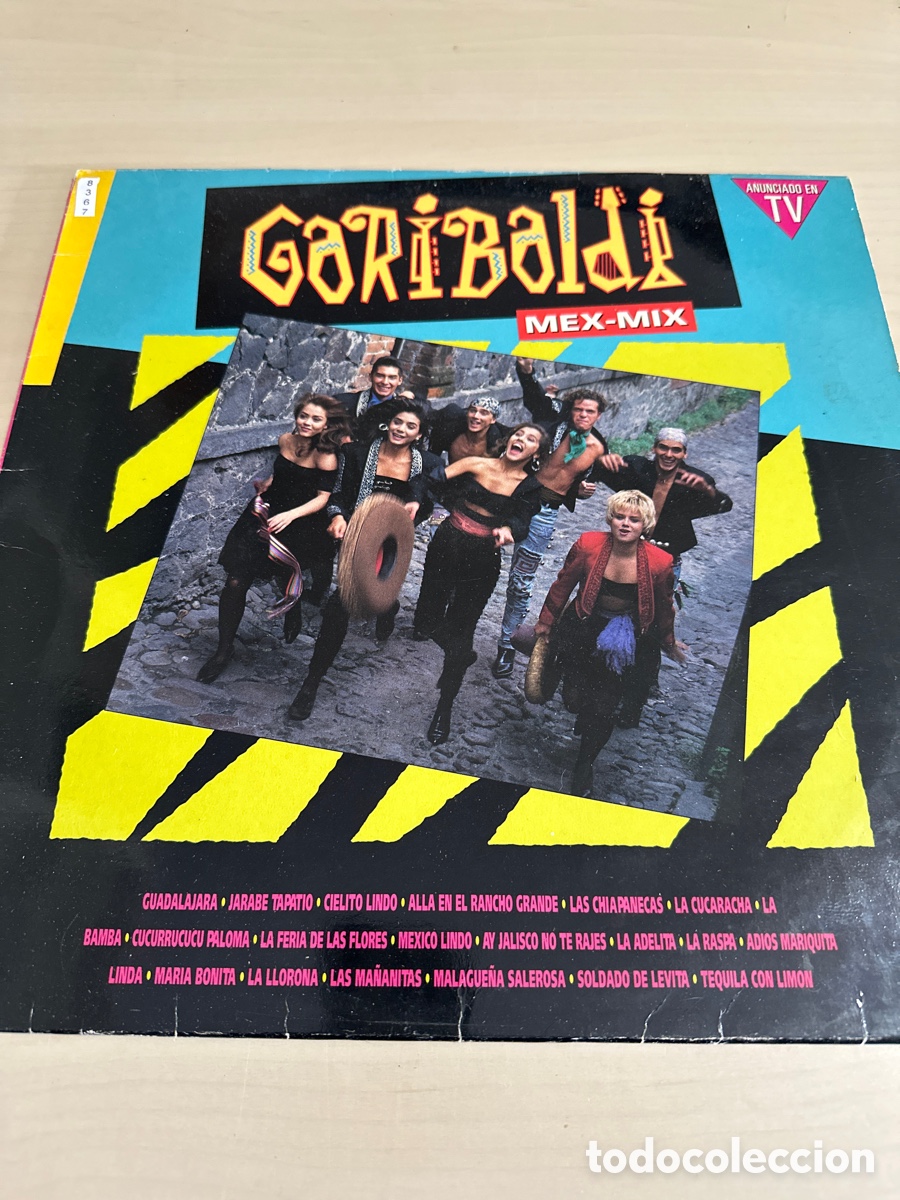 Discos de vinilo: VIN8367 garibaldi Mex-mix vinilo segunda mano