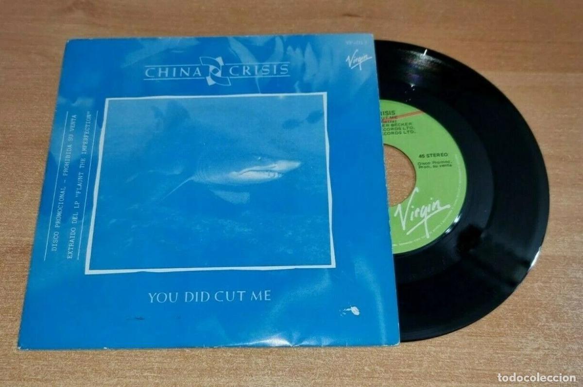 Discos de vinilo: CHINA CRISIS You did cut me SINGLE DE VINILO PROMOCIONAL DEL A&Ntilde;O 1985 CONTIENE 2 TEMAS