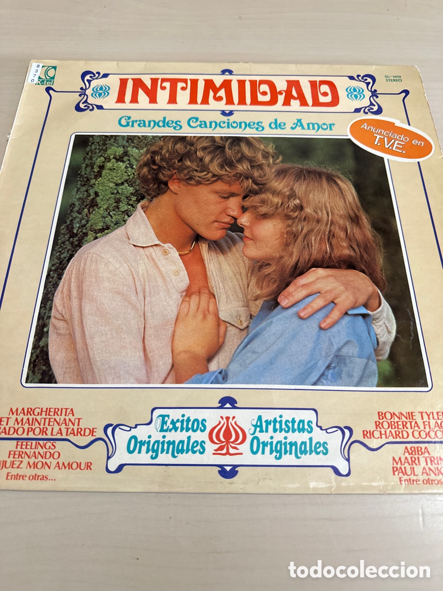 Discos de vinilo: VIN8370 intimidad vinilo segunda mano