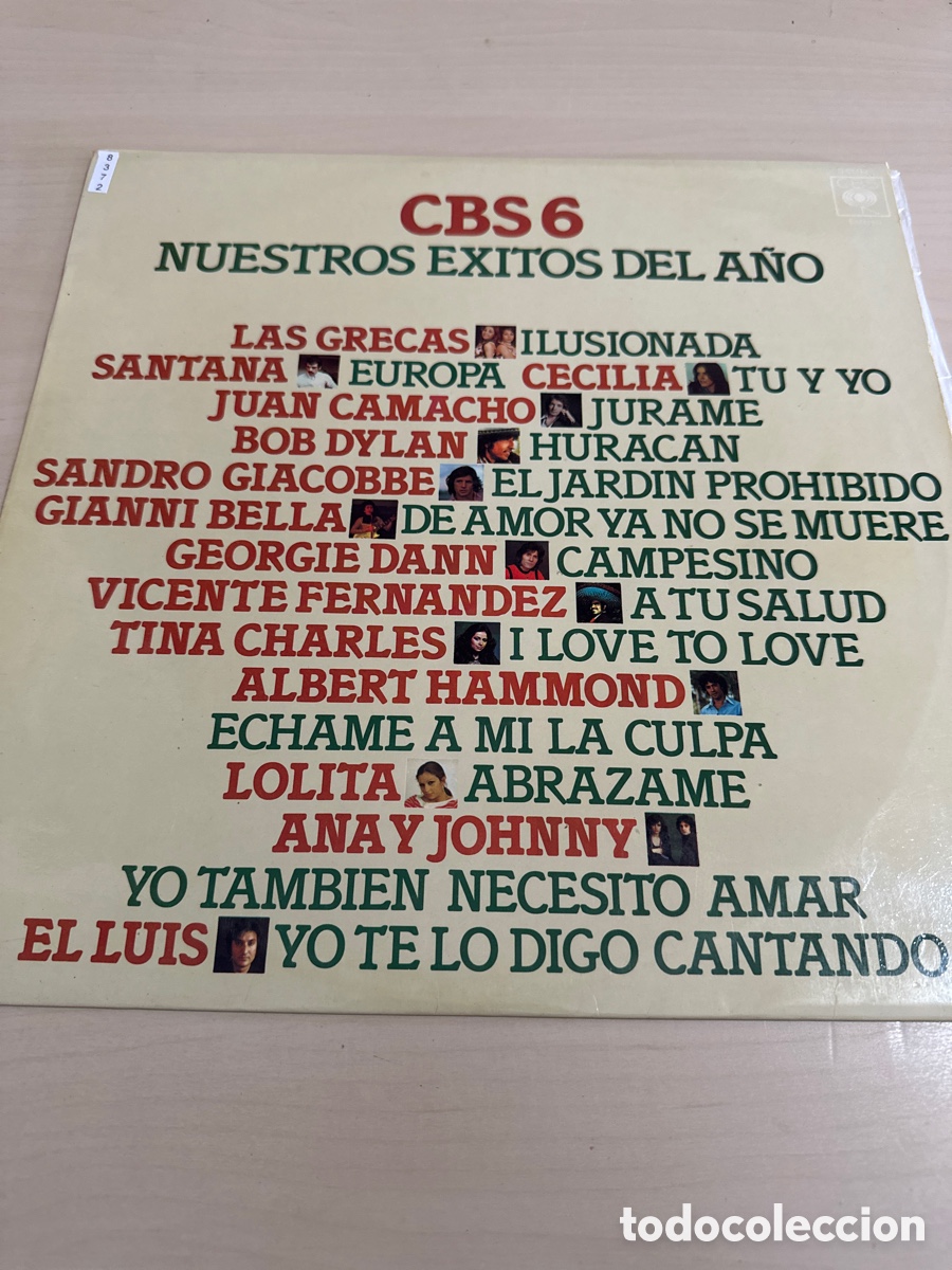 Discos de vinilo: VIN8372 cbs 6 vinilo segunda mano