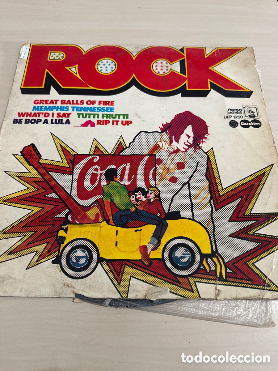 Discos de vinilo: VIN8377 rock vinilo segunda mano