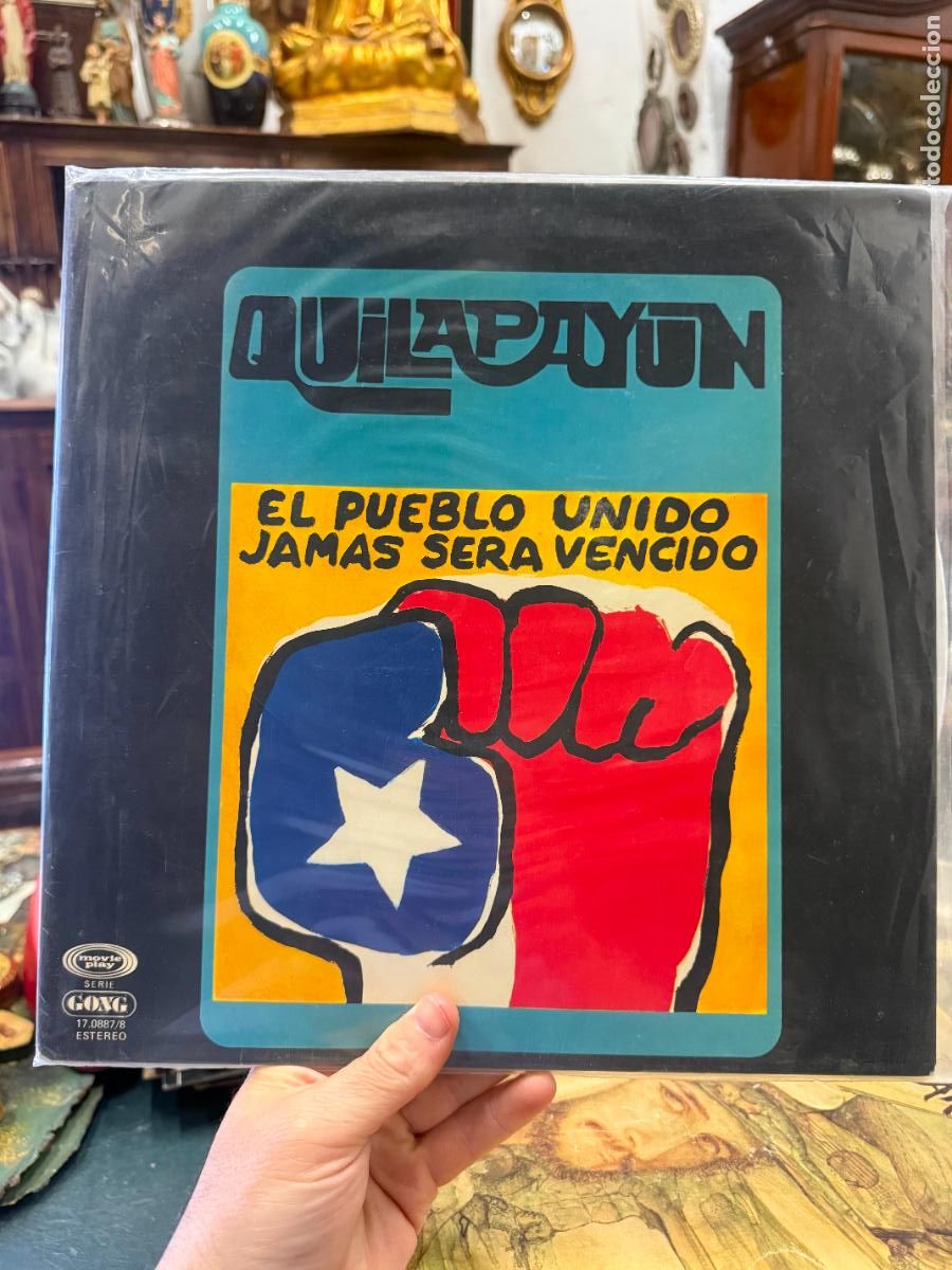 Discos de vinilo: LP QUILAPAYUN - EL PUEBLO UNIDO JAMAS SERA VENCIDO
