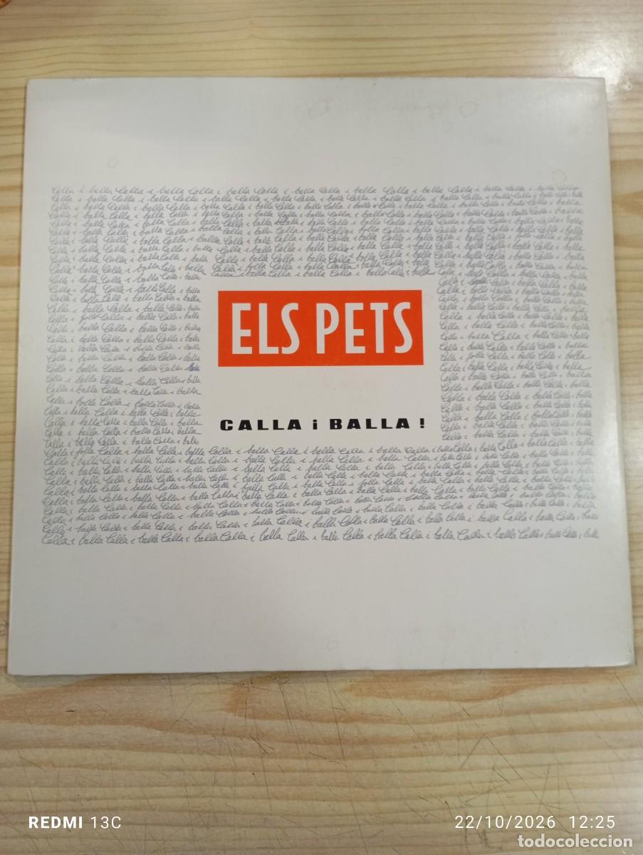Discos de vinilo: Lp - Els Pets - Els Pets - 1989 - Muy buena copia