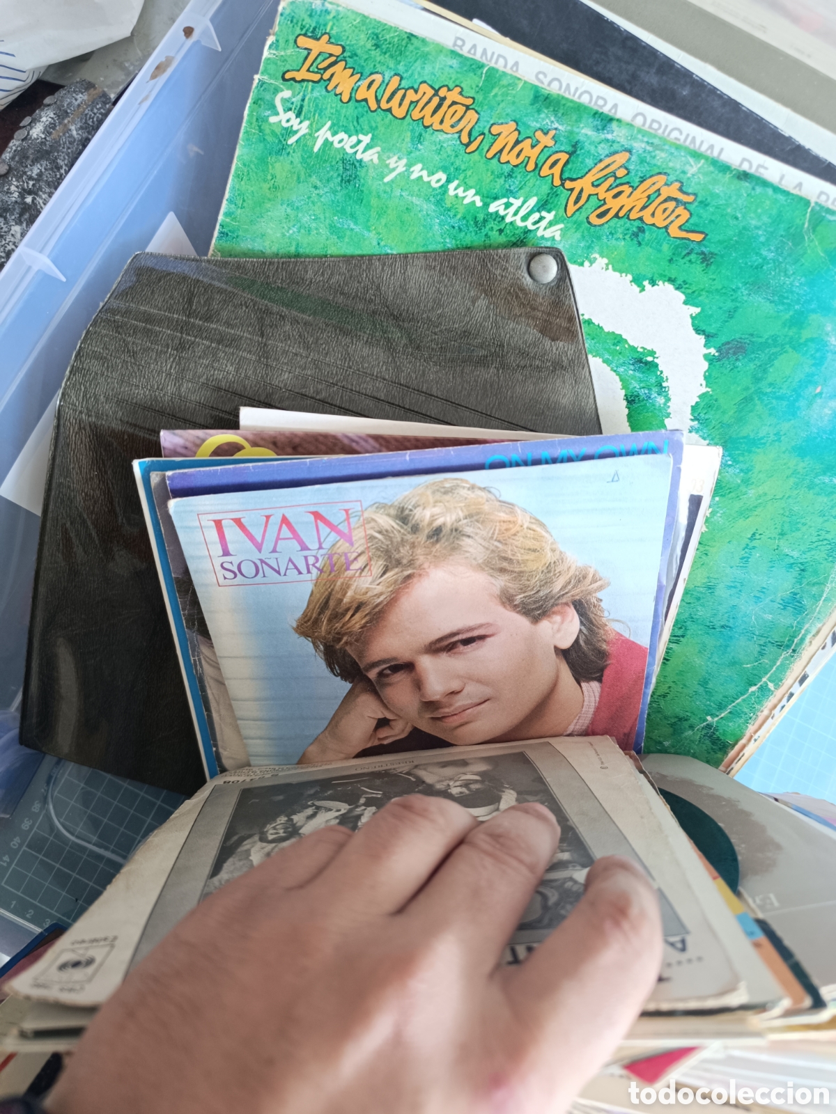 Discos de vinilo: Lote de vinilos grandes y peque&ntilde;os - Foto 4