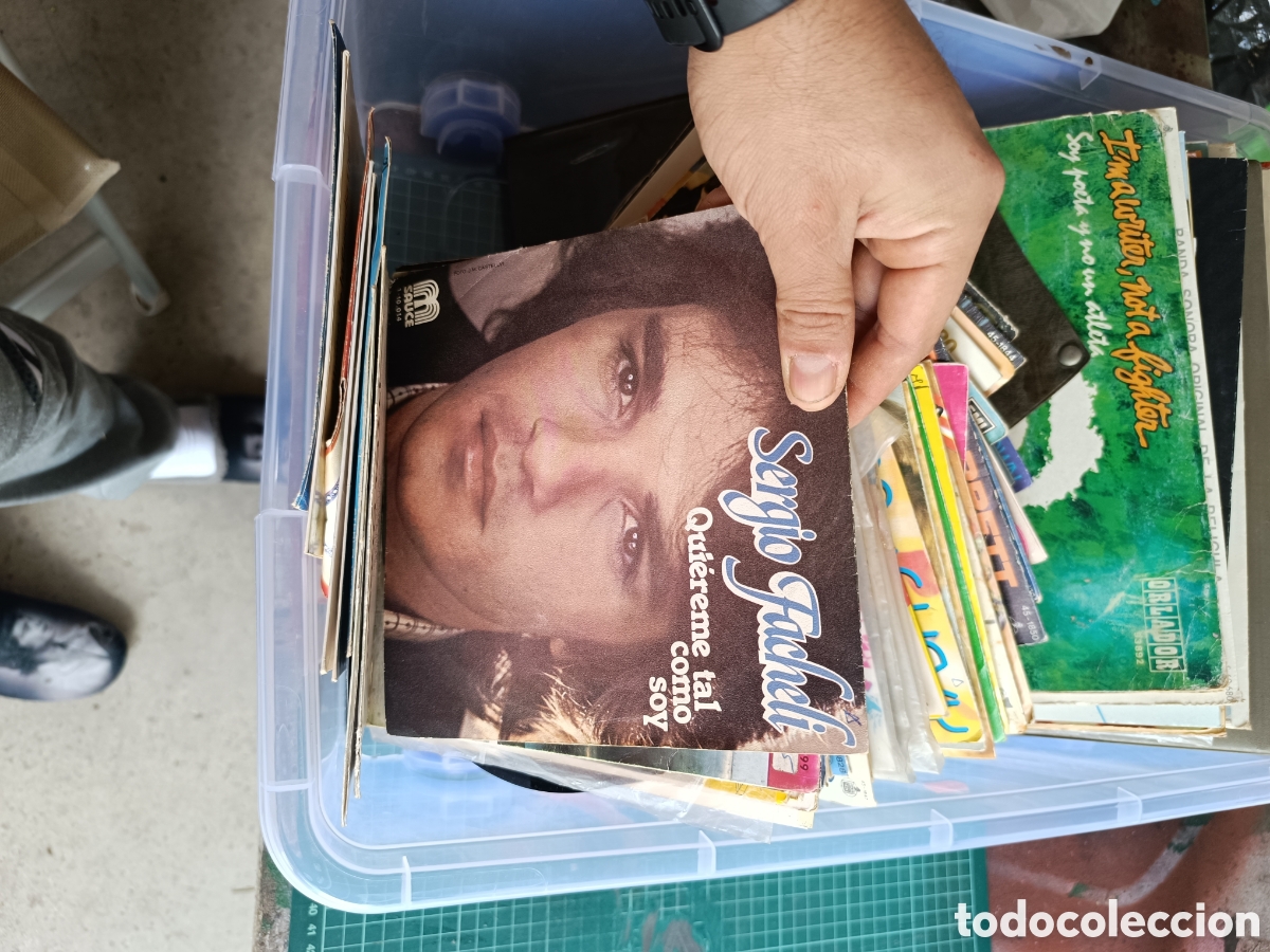 Discos de vinilo: Lote de vinilos grandes y peque&ntilde;os - Foto 5