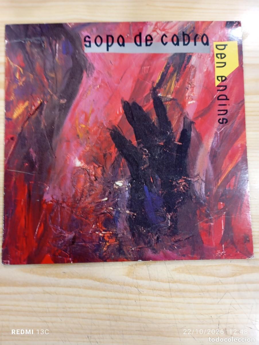 Discos de vinilo: 2 Lps - Sopa De Cabra &lrm;&ndash; Ben Endins - Original de epoca 1991 - Muy buena copia