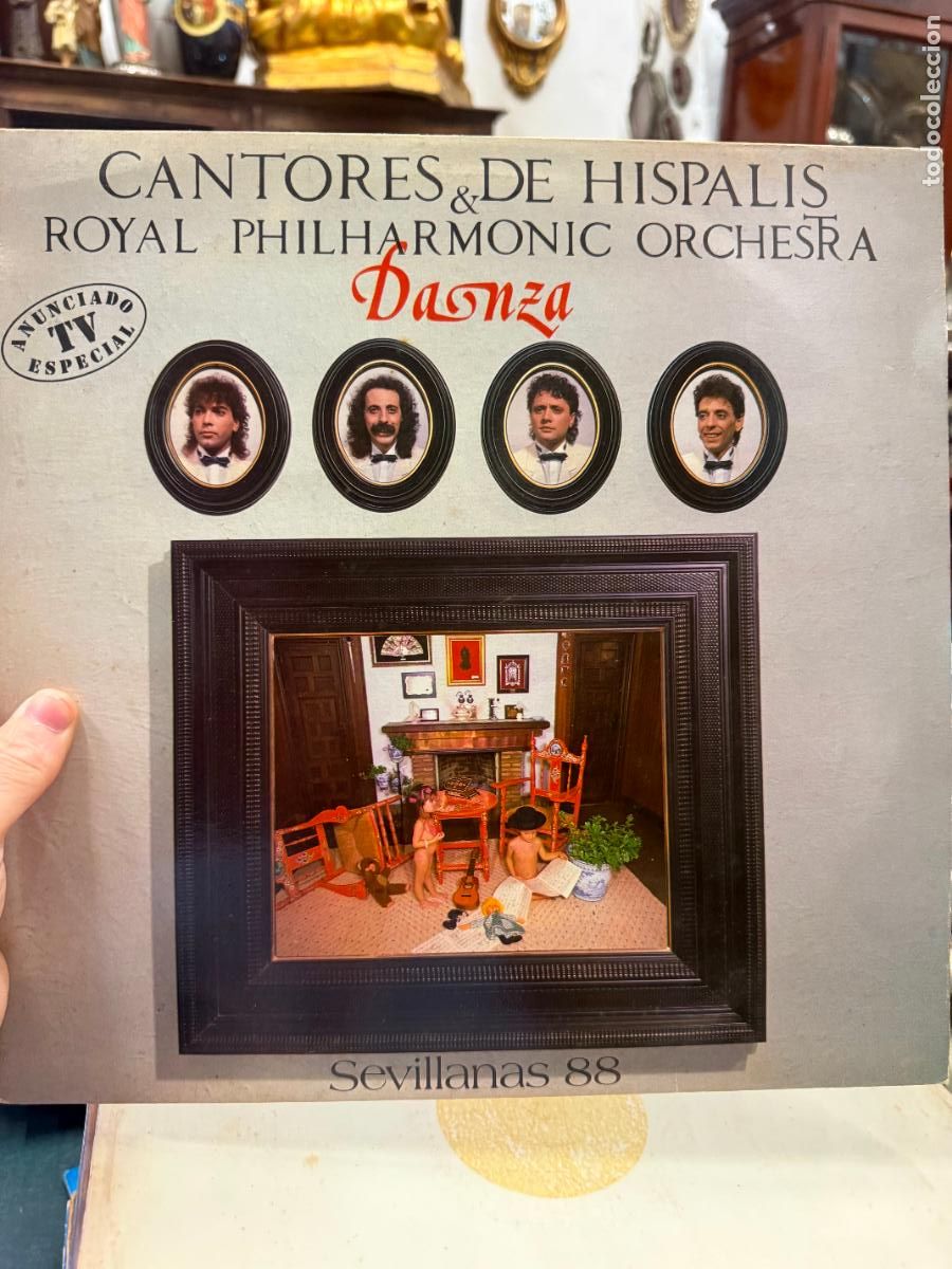 Discos de vinilo: LP CANTORES DE HISPALIS & ROYAL PHILHARMONIC ORCHESTRA