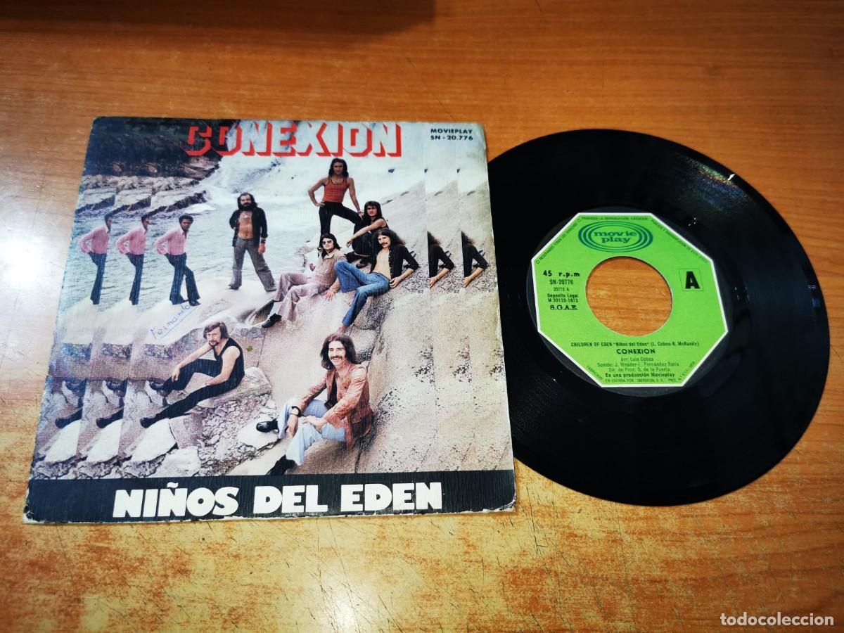 Discos de vinilo: NI&Ntilde;OS DEL EDEN Conexion CHILDREN OF EDEN SINGLE VINILO DEL A&Ntilde;O 1973 MISMO TEMA