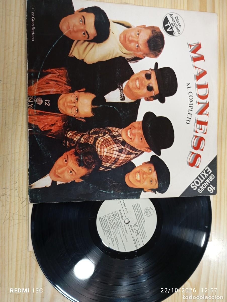 Discos de vinilo: Lp - Madness - Al Completo - 16 Grandes Exitos