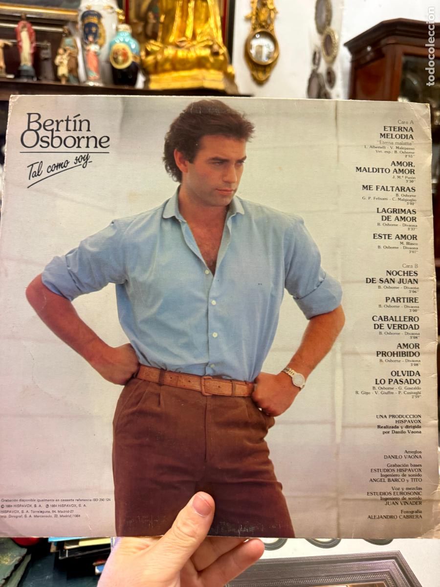 Discos de vinilo: LP BERTIN OSBORNE - TAL COMO SOY - Foto 2