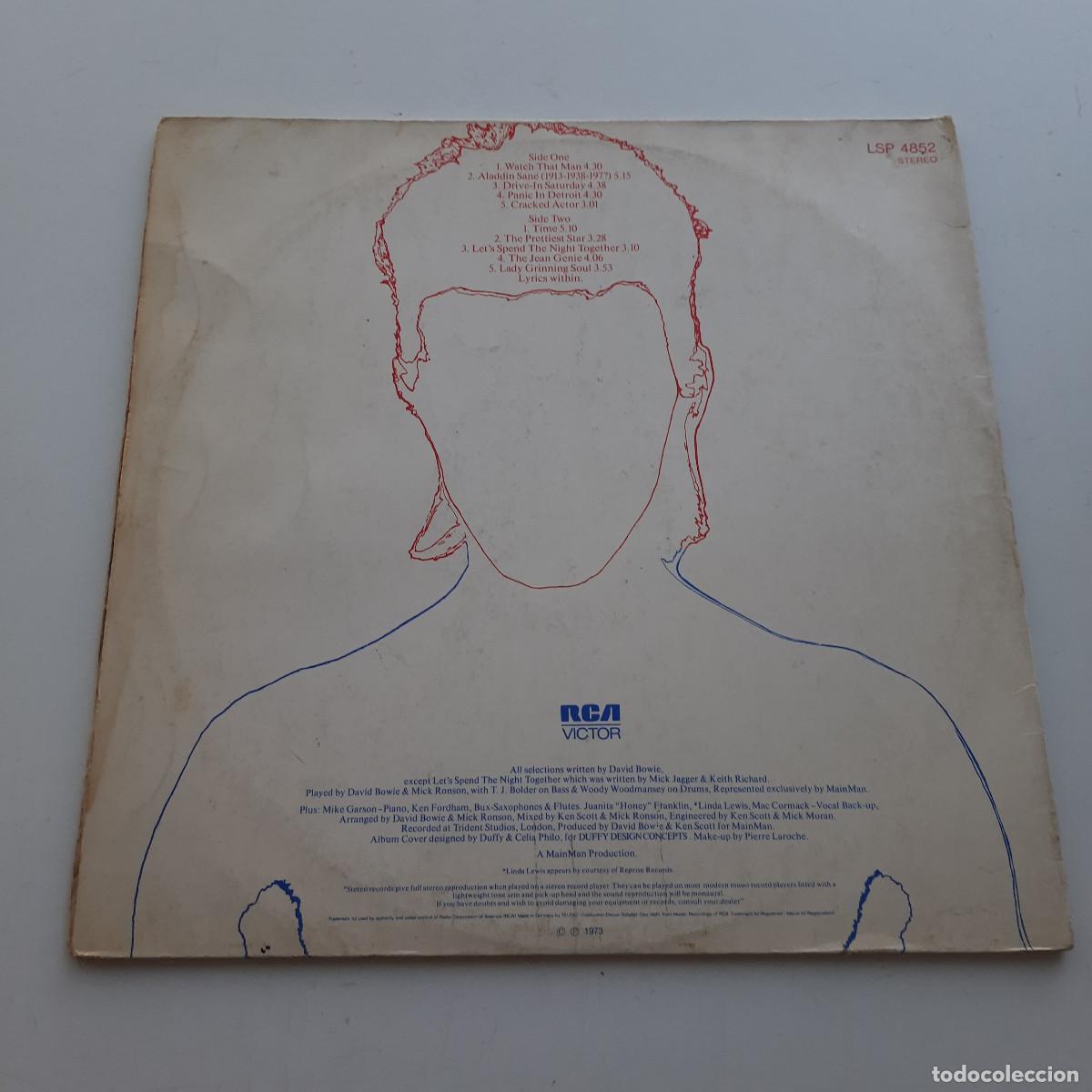 Discos de vinilo: Vinilo David Bowie - Aladdin Sane - Foto 2