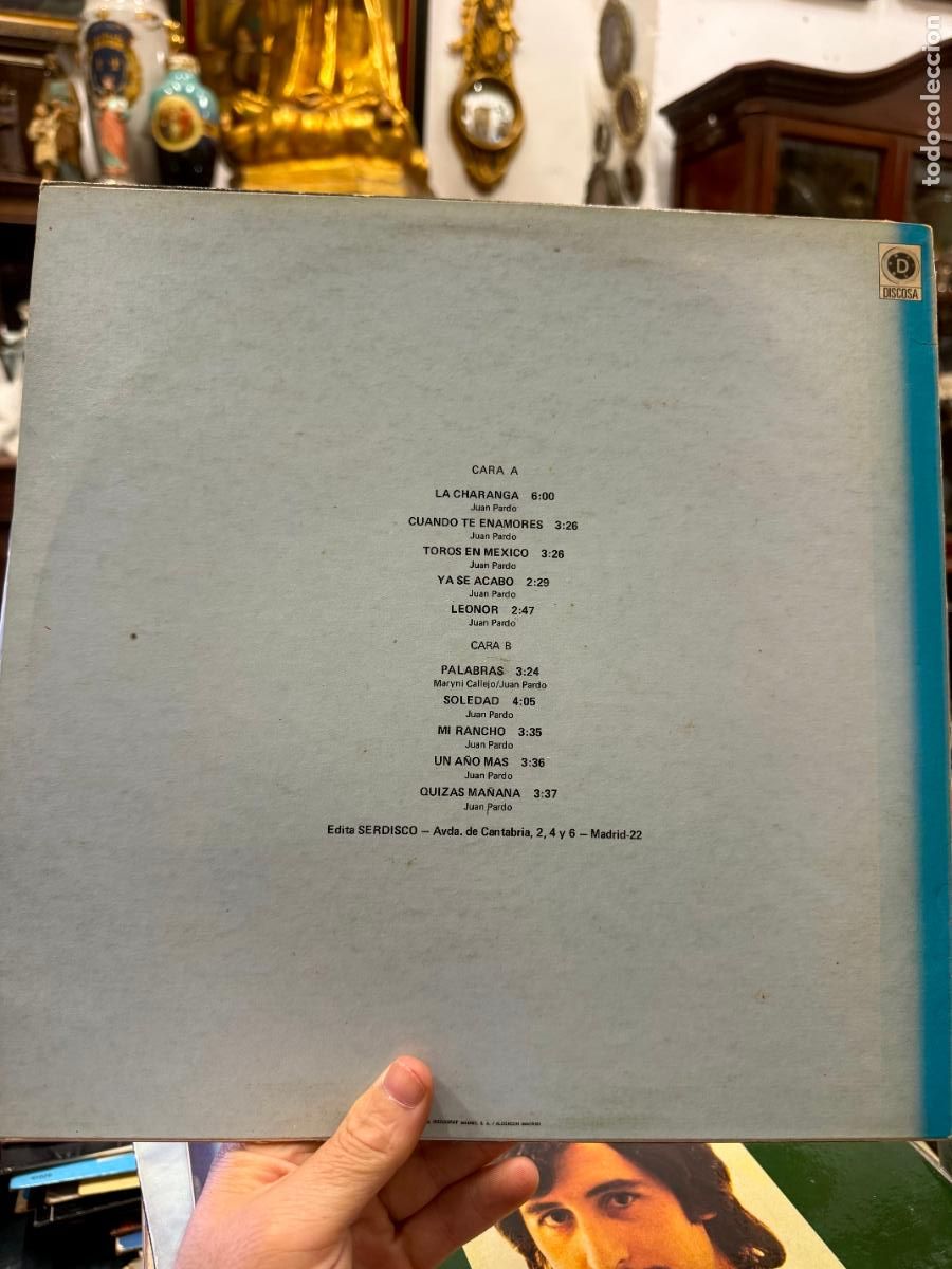 Discos de vinilo: LP JUAN PARDO - LO MEJOR - Foto 2