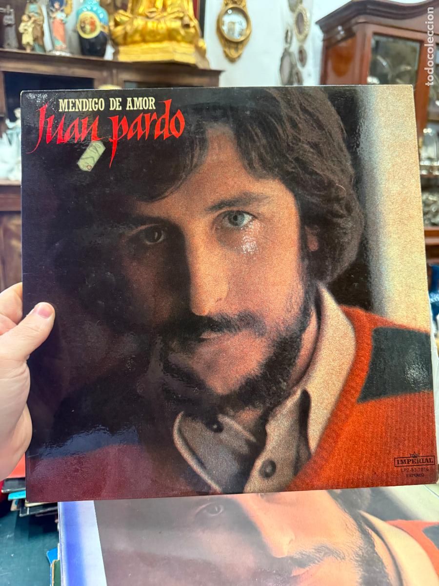Discos de vinilo: LP JUAN PARDO - MENDIGO DE AMOR - Foto 1