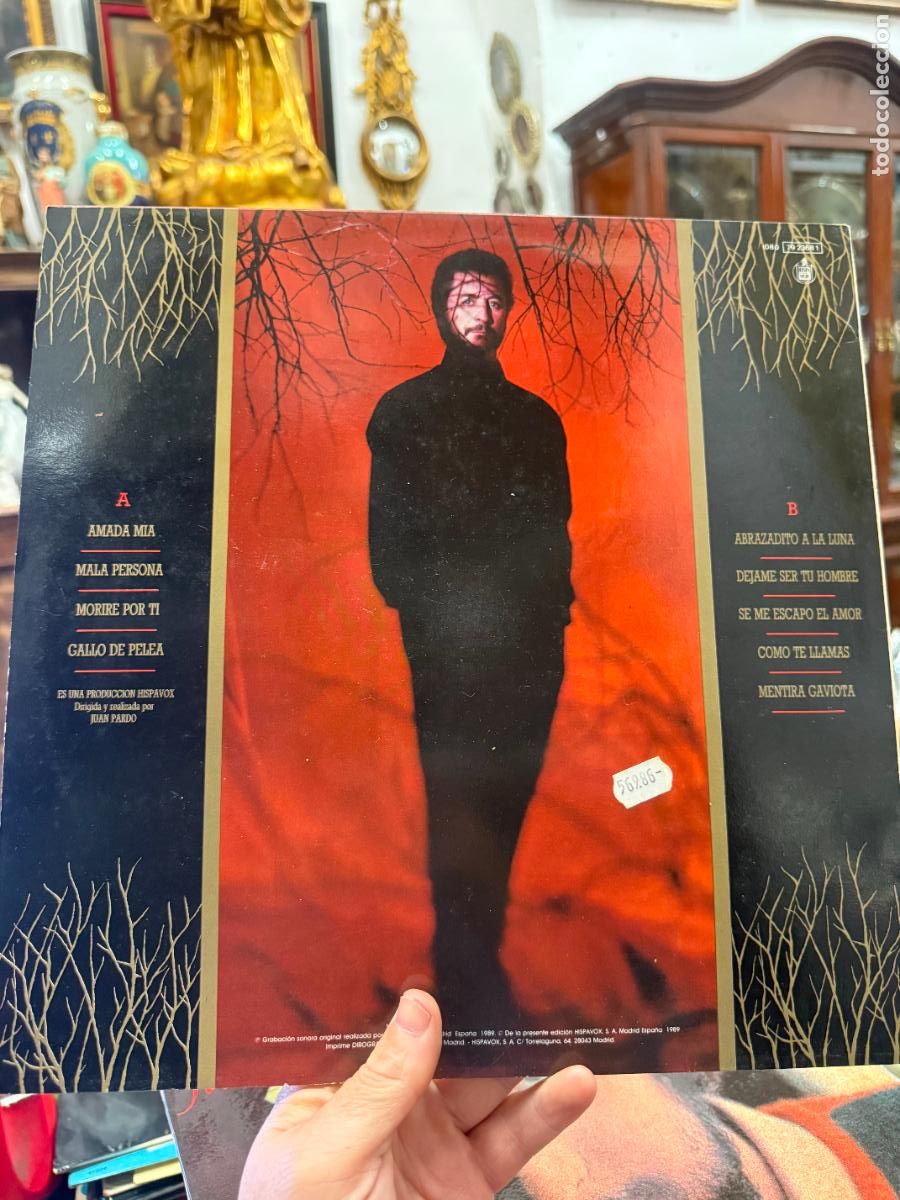 Discos de vinilo: LP JUAN PARDO - GALLO DE PELEA - Foto 2